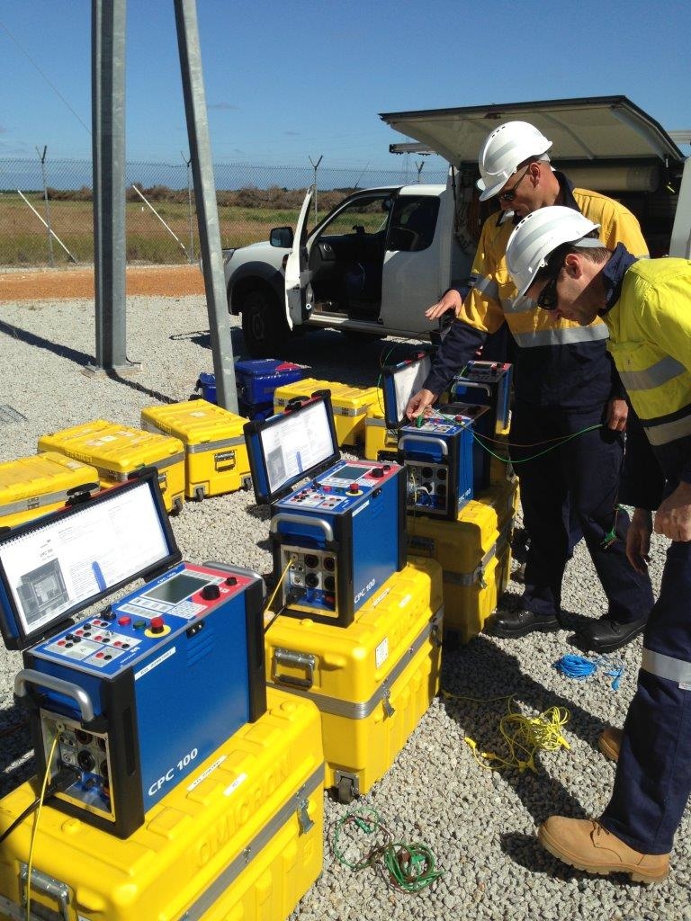 Three Phase Omicron Testing in the field